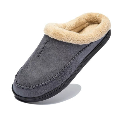 Pantuflas para Hombre con Forro de Pelaje - Comodidad Europea Antideslizante - Image 9
