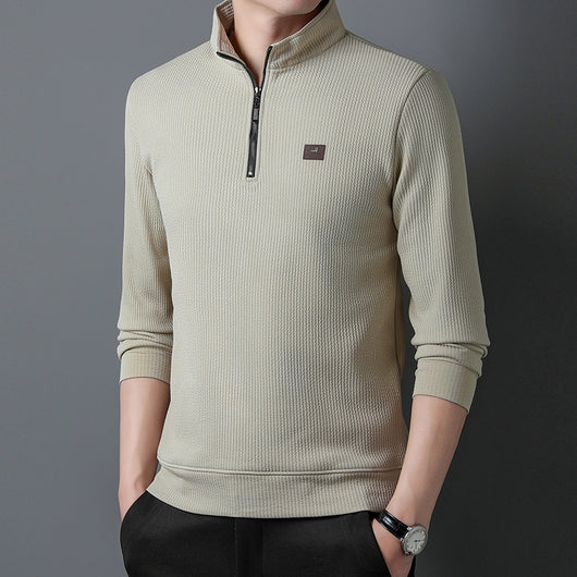 Sudadera Deportiva con Cuello Alto y Cierre Medio - Image 3
