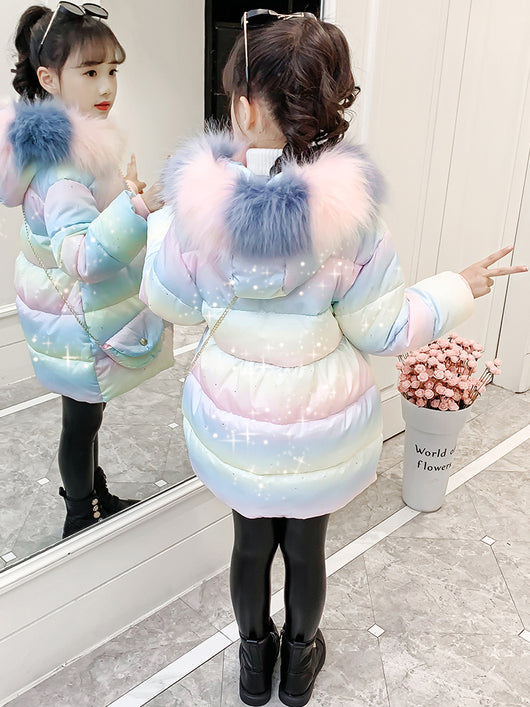 Chaqueta Acolchada de Plumas para Niños