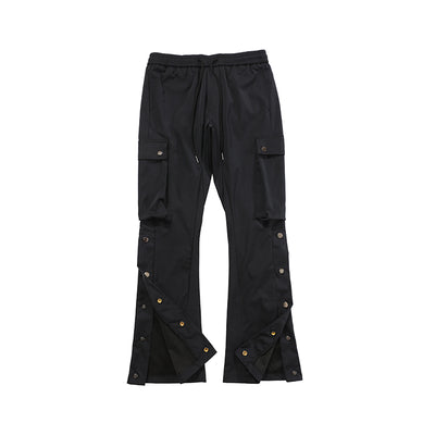 Pantalones Micro Flare con Degradado y Botones - Image 12