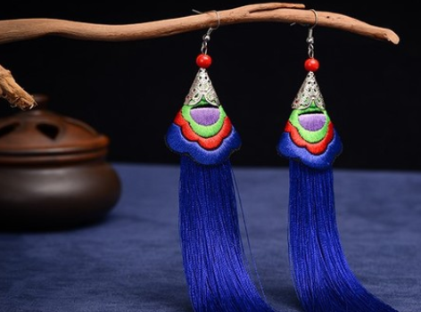 Aretes Étnicos con Borlas Artesanales - Image 15