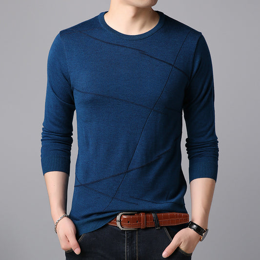 Suéter Tejido Cuello Redondo para Hombre