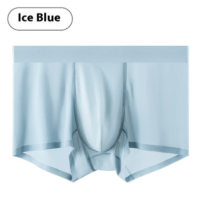Calzoncillos de Seda Mulberry 5A Antibacterial Ice Silk para Hombre - Image 11