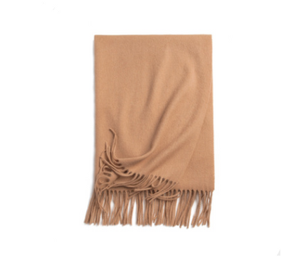 Bufanda Gruesa Unisex de Color Sólido - Chal Versátil para Otoño e Invierno - Image 28