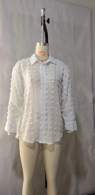 Camisa Holgada de Fleece Snow de Manga Larga - Image 2