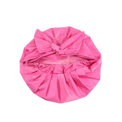 Gorro de Baño de Satén con Lazo para Mujer - Image 4