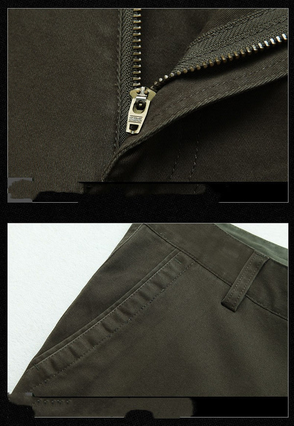 Pantalones Casuales Hombre con Bolsillos Amplios