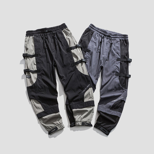 Pantalón de Trabajo con Tirantes y Hebilla de Personalidad