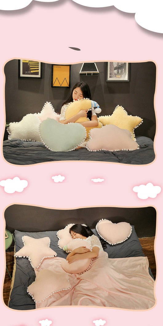 Almohada Decorativa Infantil Diseño Luna, Estrella y Corona - Image 3