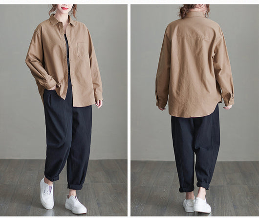 Blusa de Algodón Versátil y Cómoda para Combinar - Image 16