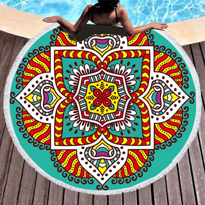 Toalla de Playa Absorbente con Diseño Estampado - Image 12