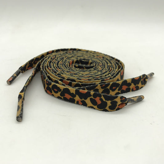 Encaje Leopardo Clásico en Negro y Marrón