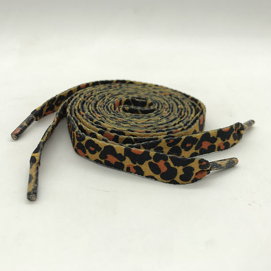 Encaje Leopardo Clásico en Negro y Marrón