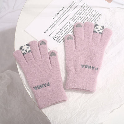 Guantes de Invierno para Mujer con Pantalla Táctil - Lana Sintética Gruesa y Calidez - Image 14