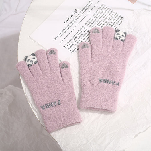 Guantes de Invierno para Mujer con Pantalla Táctil - Lana Sintética Gruesa y Calidez - Image 14