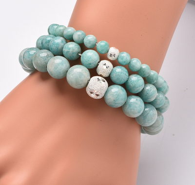 Pulsera de Anillo Única en Piedra Tianhe Natural - Image 6