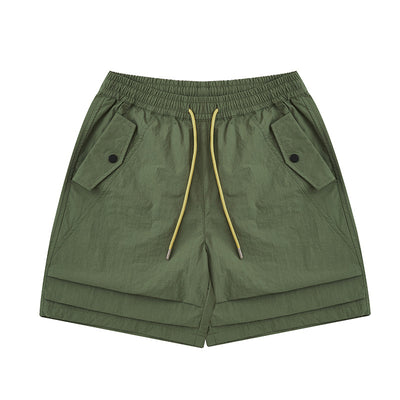 Pantalones Cortos de Trabajo con Bolsillos - Ajuste Holgado para Hombre - Image 13