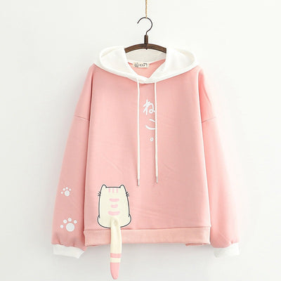 Sudadera Cálida para Gatos con Cola Posterior - Image 9