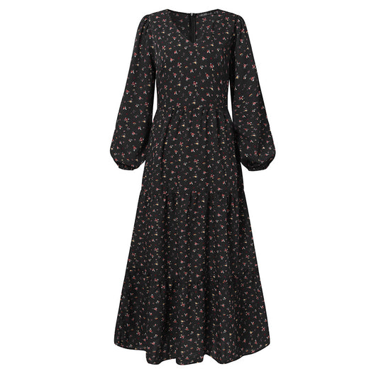 Vestido Casual Floral con Volantes para Tallas Grandes - Image 5