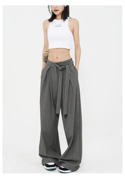 Pantalones Anchos Casuales para Mujer - Diseño Elegante y Cómodo - Image 8
