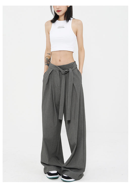 Pantalones Anchos Casuales para Mujer - Diseño Elegante y Cómodo - Image 8