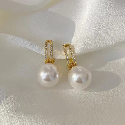 Aretes de Perla Versátiles con Múltiples Formas de Usar - Image 7