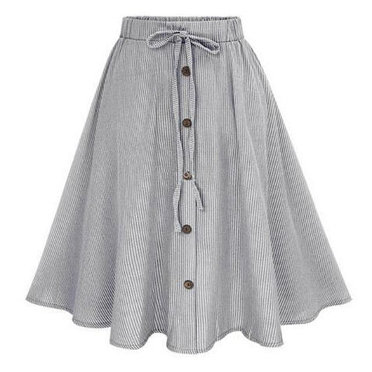 Falda de Rayas Vintage - Image 3