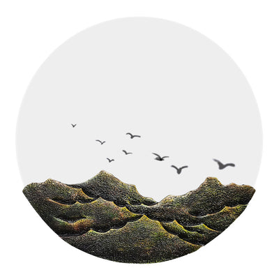 Lámpara de Pared LED Zen Estilo Asiático para Sala y Dormitorio - Image 5
