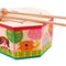 Tambor Octagonal Infantil de Madera