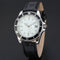 Reloj Mecánico para Hombre con Correa de Cuero - Estilo Retro Clásico