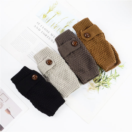 Guantes Mitones de Otoño e Invierno - Medio Dedos - Image 7