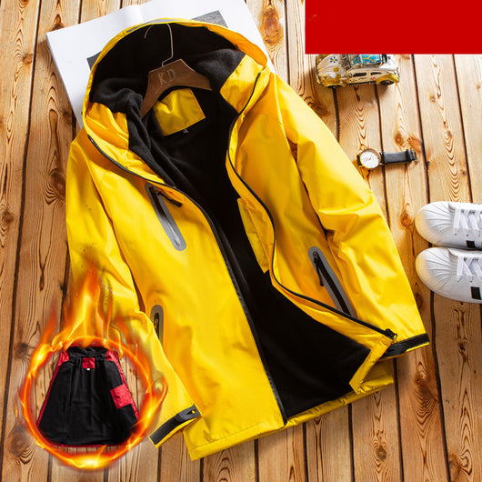 Chaqueta de Invierno Acolchada para Hombre - Abrigador Perfecto para Padres - Image 11
