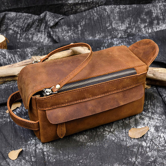 Bolsa de Aseo de Cuero Premium Grande para Mujer - Image 2