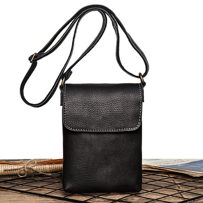 Bolso Bandolera Unisex de Cuero Crazy Horse Premium - Image 4