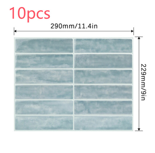 Adhesivo de Pared 3D Estéreo Resistente al Agua y Calor - Papel Tapiz Autoadhesivo para Cocina y Baño - Image 25