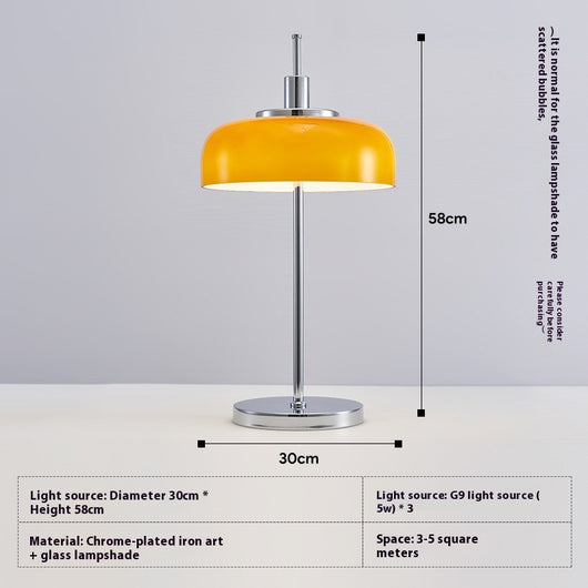 Lámpara de Cristal Retro para Dormitorio con Diseño Creativo - Image 6