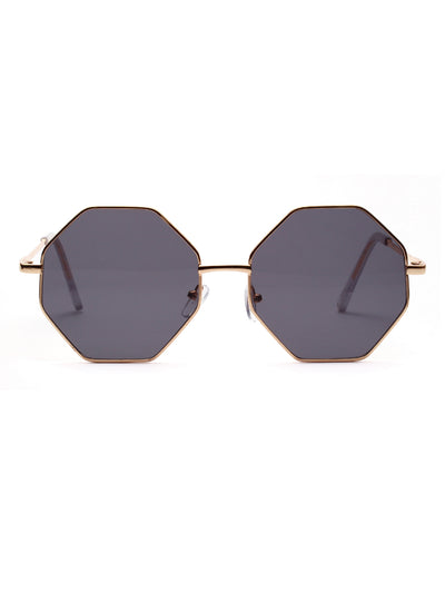 Gafas de Sol Geométricas Diamond con Lentes Transparentes - Image 8