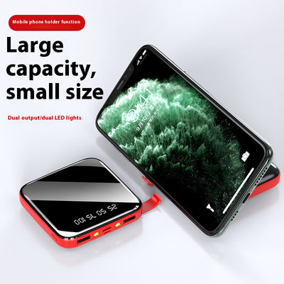 Batería Portátil Mini Espejo 20000 mAh - Carga Rápida y Diseño Compacto - Image 2