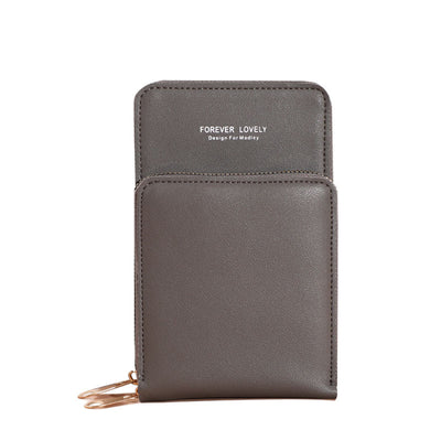 Billetera Mini Diagonal con Pantalla Táctil - Diseño Minimalista y Funcional - Image 18