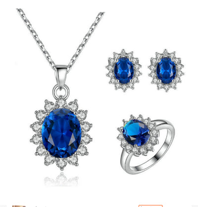 Conjunto de Joyas Girasol: Collar, Anillo y Aretes para Novia - Image 18