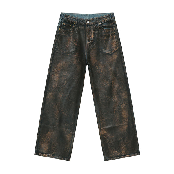 Jeans de Bolsillo Invertido con Diseño de Personalidad - Image 6