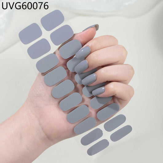 Pegatinas de Gel UV Semicuradas - Parches de Uñas Profesionales - Image 73