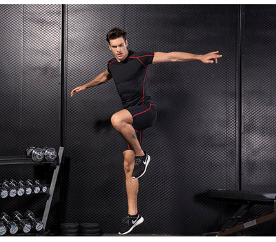 Ropa de Entrenamiento Ajustada de Secado Rápido para Fitness - Image 3