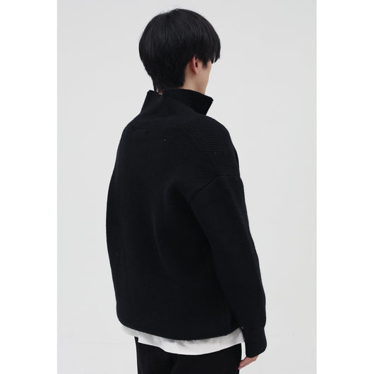 Suéter Tejido Hombre Diseño Doble Cierre - Estilo Relajado y Versátil - Image 11