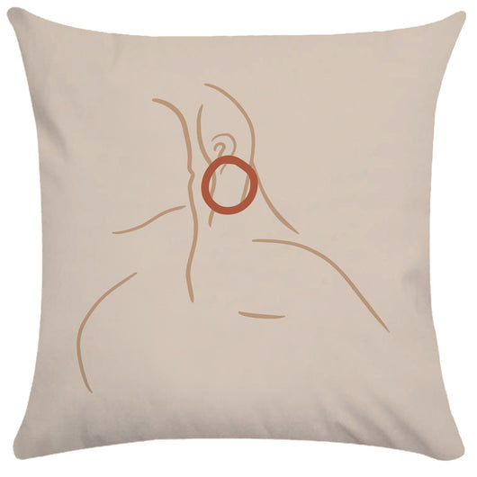 Funda de Almohada con Diseño Abstracto Femenino - Image 37