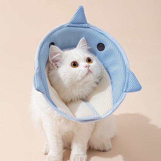 Collar Isabelino Suave para Gatos y Cachorros - Protección Cómoda para Cicatrización de Heridas