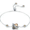 Pulsera de Plata Esterlina Abejita para Mujer