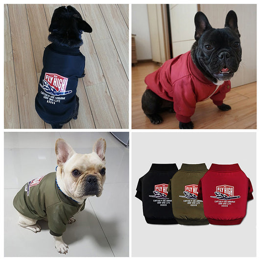 Suéter de Algodón y Forro Polar para Mascotas
