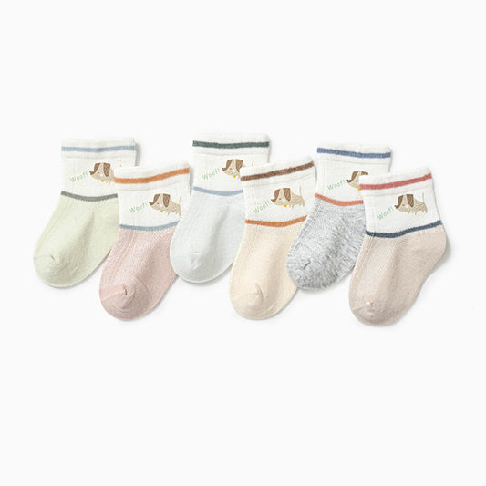 Calcetines de Malla Encaje Boneless para Bebé Recién Nacido - Verano