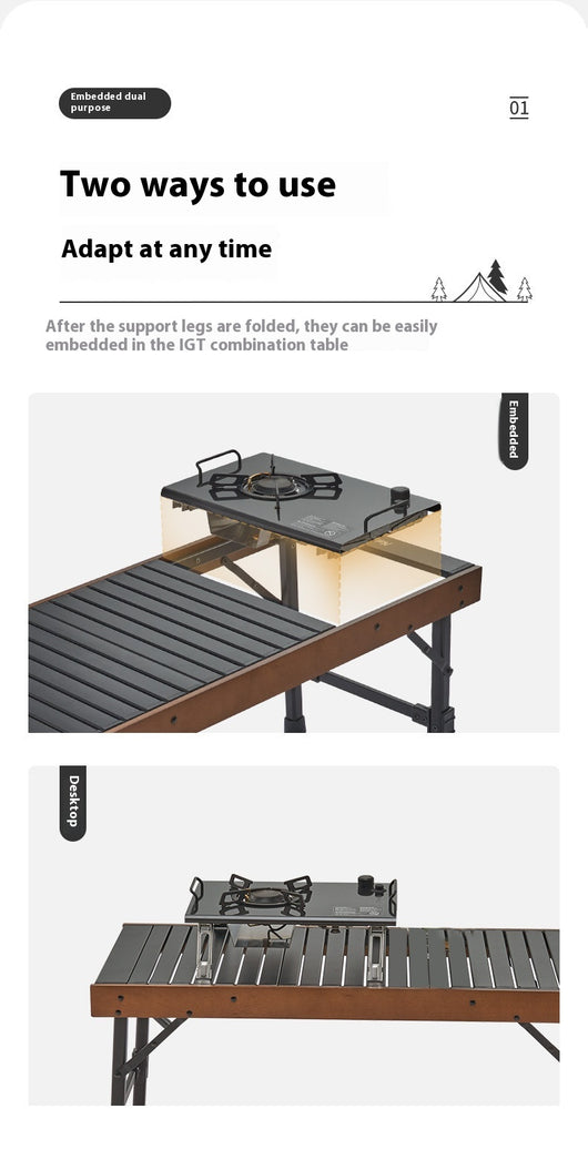 Estufa Portátil de Gas para Camping - Plegable y Ultraligera - Image 10